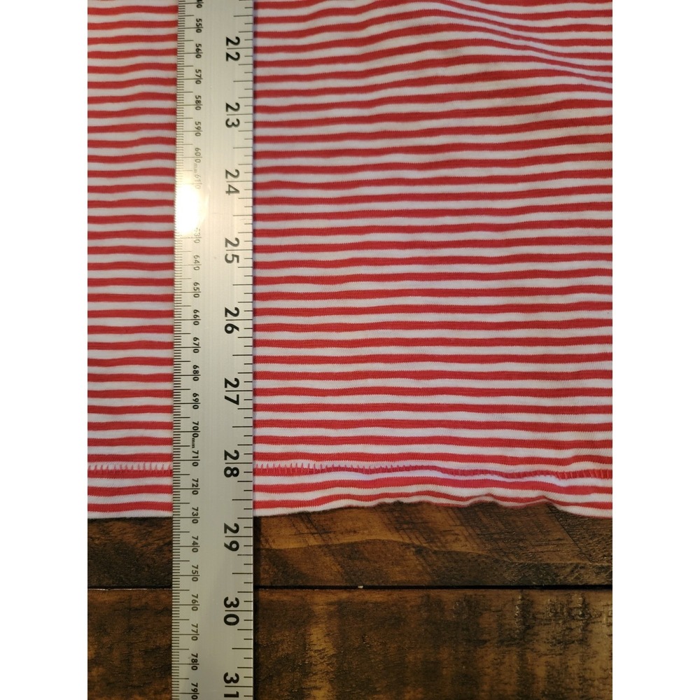 Vineyard Vines Mens XL Island Polo Shirt Red White Striped Cotton Short Sleeve‎ - Picture 6 of 9